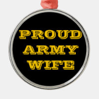 Ehefrau der Ornament-Proud-Armee