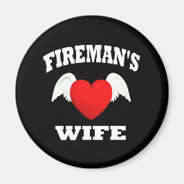 Ehefrau des Feuermanns Magnet
