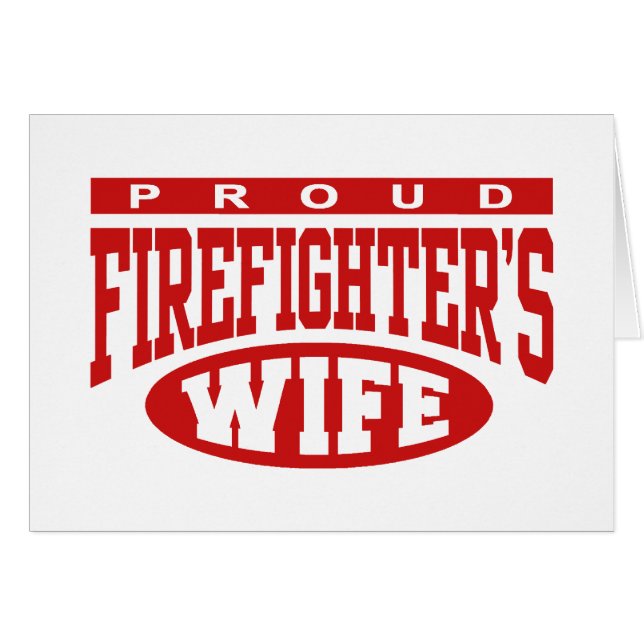 Ehefrau des Feuerwehrmanns (Vorderseite (Horizontal))