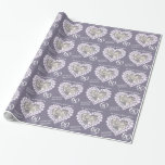 Ehefrau Diamant Hochzeitstag Foto-Verpackung Geschenkpapier<br><div class="desc">Hochzeitstag Papier in Grau verpackt. Personalisieren Sie dieses Jubiläumspapier mit Ihrem eigenen Foto und Ehefrau Namen und Jubiläumsjahr. Derzeit liest zu meiner Liebling Ehefrau Isabella Diamond Hochzeit 60 Jahre. Schöner Diamantsteineffekt in Herzform gedruckte Grafik 60. Ruby Wedding Anniversary Packpapier ideal, um ein besonderes Geschenk für Ihre Eltern auf ihrem 60....</div>