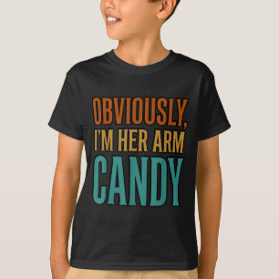 Ehefrau Ehemann Freundin Paar Ich bin ihr Arm Cand T-Shirt