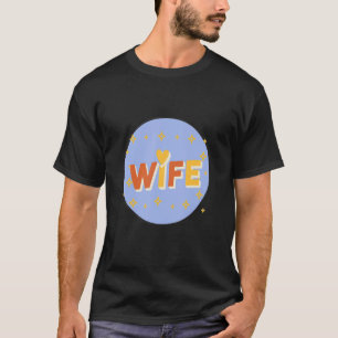 Ehefrau Eheschließung Verheirateten Paar T-Shirt