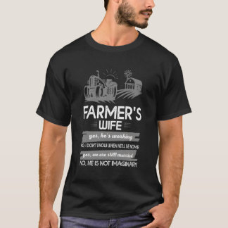 Ehefrau eines Bauern zu Shirt Bauern Ehefrau