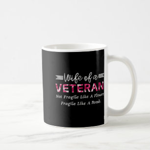 Ehefrau eines Veteranen-Militärs, nicht zerbrechli Kaffeetasse