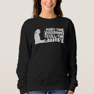Ehefrau-Entwickler - Software Engineer Coding Pro Sweatshirt
