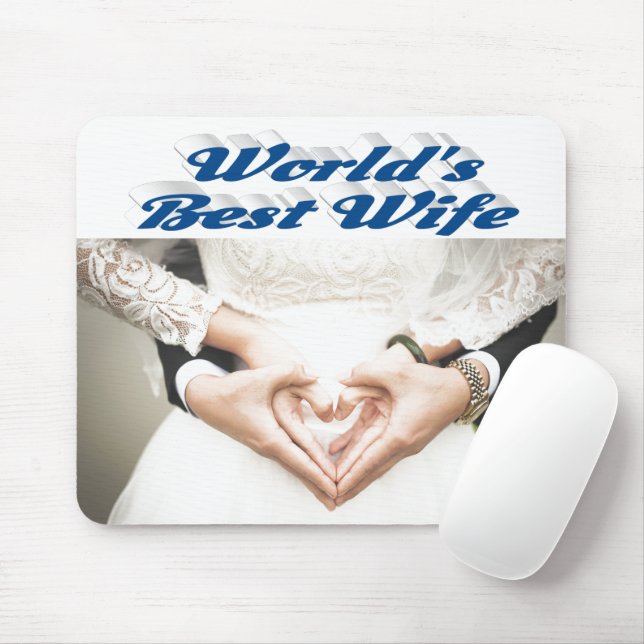 Ehefrau Foto Mousepad (Mit Mouse)