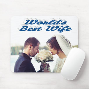 Ehefrau Foto Mousepad
