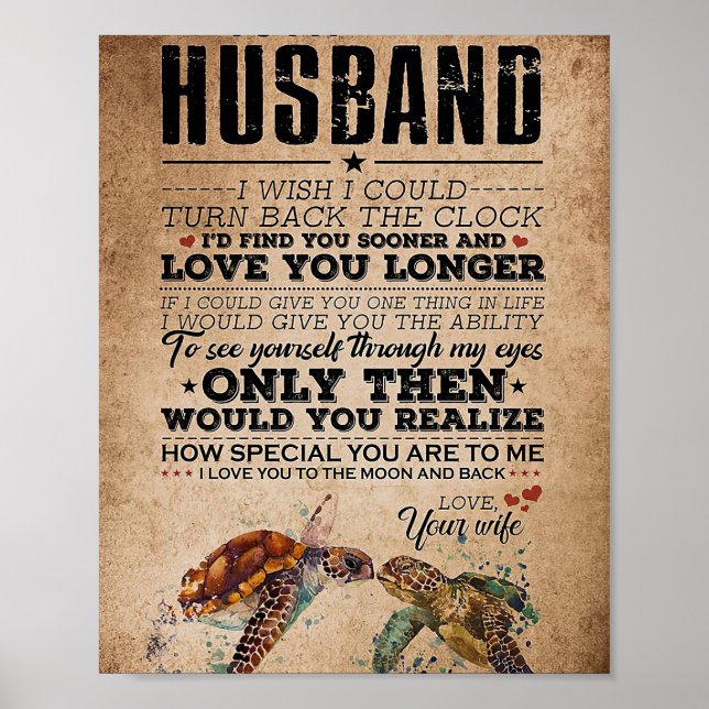 Ehefrau für meine Liebe Poster (Vorne)
