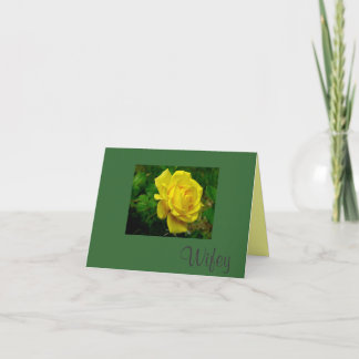 Ehefrau Geburtstag Karte