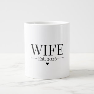 Ehefrau gegründet 2026 Jumbo-Tasse