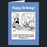 Ehefrau hat den Arm gebrochen, sodass der Mensch G<br><div class="desc">Frau hat einen gebrochenen Arm. Cartoon eines Mannes,  der widerstrebend die Geschirr wäscht,  als seine Ehefrau ihren Arm gebrochen hat und der Geschirrspüler gleichzeitig zerbrochen ist. Personalisieren Sie Ihre eigene Nachricht.</div>