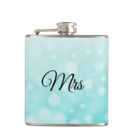Ehefrau Hers Aquamarin Flask Flachmann