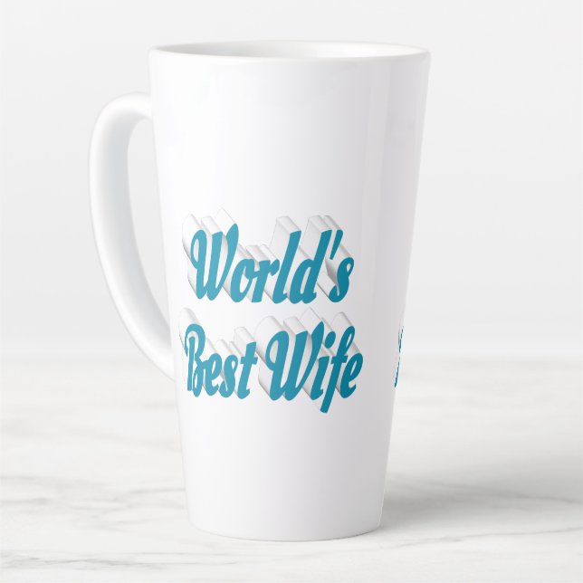 Ehefrau Himmelblau Milchtasse (Linke Ecke)