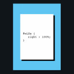 Ehefrau ist immer richtig Funny CSS Poster<br><div class="desc">Ehefrau ist immer richtig ist CSS pun. Dieses Poster eignet sich hervorragend für Zuhause,  Büro,  Start-up oder Arbeitsplatzdekoration.</div>