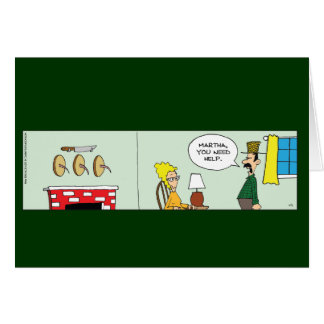 Ehefrau-Karte von Funny Bauern