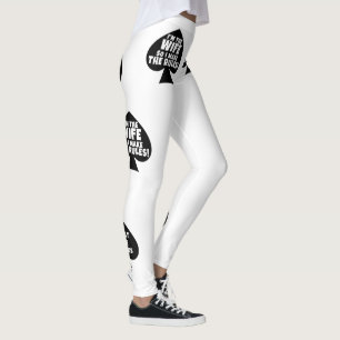 Ehefrau Königin der Spades Leggings