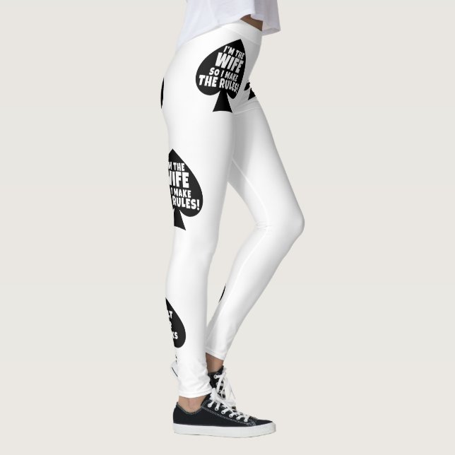 Ehefrau Königin der Spades Leggings (Rechts)