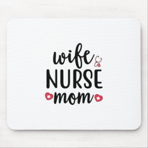 Ehefrau Krankenpflege Mama Mousepad