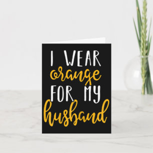 Ehefrau Leukämie Bewusstsein Design Geschenk für H Karte