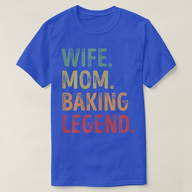 Ehefrau Mama BackLegende T-Shirt (Design vorne)