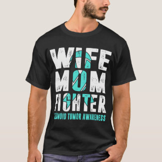 Ehefrau Mama Bekämpfen desmoider Tumorbewusstsein T-Shirt