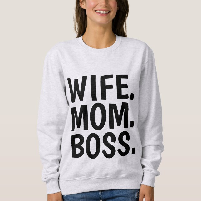EHEFRAU MAMA BOSS T - SHIRT (Vorderseite)
