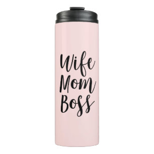Ehefrau Mama Boss Thermosbecher
