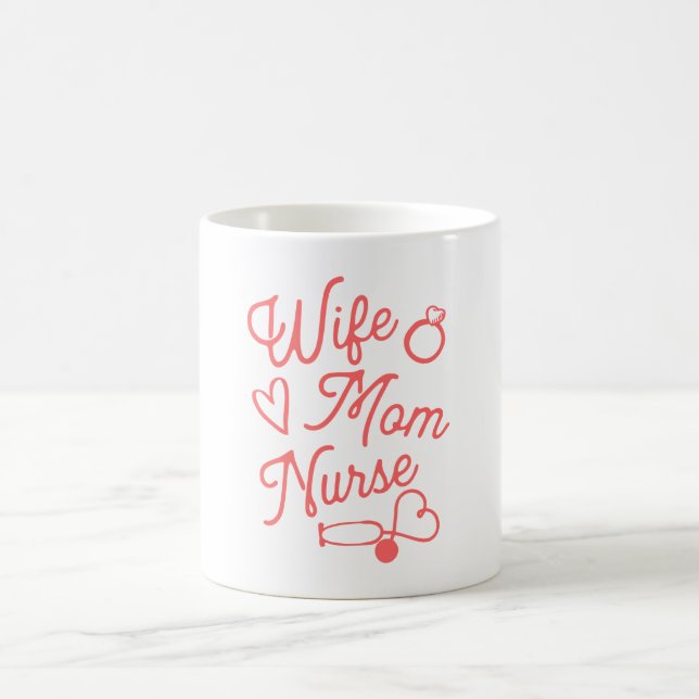 Ehefrau Mama Kaffee Tasse (Mittel)