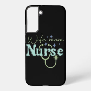 Ehefrau Mama Krankenschwester Geschenk für Kranken Samsung Galaxy Hülle