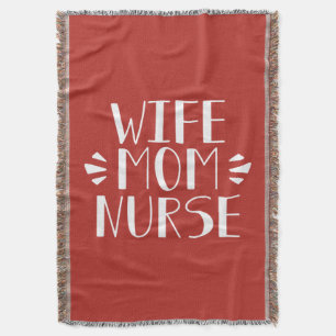 Ehefrau-Mama-Krankenschwester-Grafik Decke