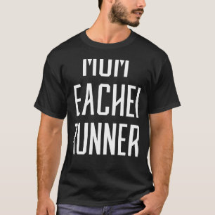 Ehefrau Mama Lehrerin Läuferin Mami Geburtstagsge T-Shirt