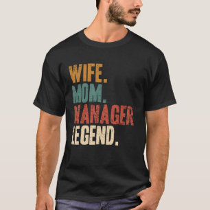 Ehefrau Mama Manager Mutter 2 T-Shirt