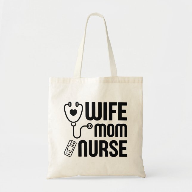 Ehefrau Mama Nurse Tragetasche (Vorne)