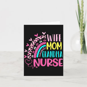 Ehefrau Mama Oma Krankenschwester Muttertag Kranke Karte