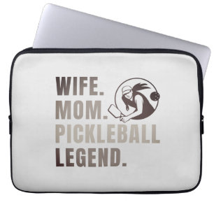 Ehefrau Mama Pickleball Legend - Vintage Sonnenfra Laptopschutzhülle