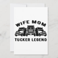 Ehefrau Mama Trucker Legend Quotes