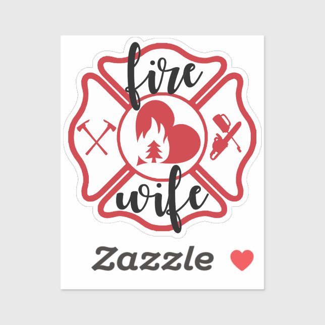 Ehefrau mit Maltesisch [Wildnis] FW23 Aufkleber (Blatt)