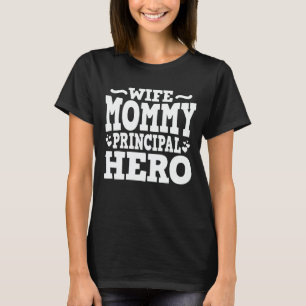 Ehefrau Mommy Hauptfigur Hero Sonnige Mama Muttert T-Shirt