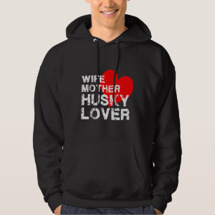 Ehefrau Mother Husky Hoodie