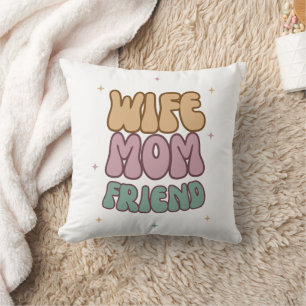 Ehefrau Mutter Freundin, Muttertag Geschenk, Gesch Kissen