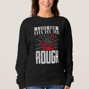 Ehefrau Oilfield bei Frauen Sweatshirt
