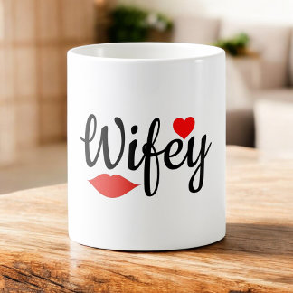 Ehefrau Passendes Paar Kaffeetasse