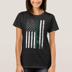 Ehefrau patriotische usa us flagge Vintag T-Shirt