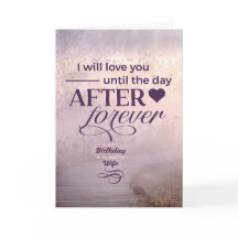 Ehefrau Romantische Geburtstagsfeier Lila Foggy Kü