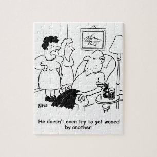 Ehefrau sagt, dass Husband nicht versucht, sich zu Puzzle
