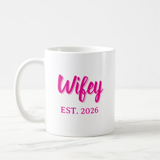 Ehefrau seit 2026 kaffeetasse (Links)