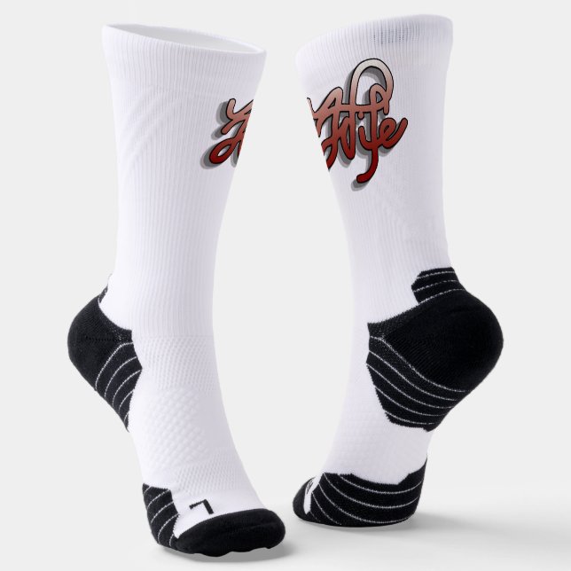 Ehefrau Socken (Gewinkelt)