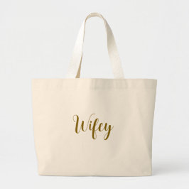 Ehefrau-Tasche Jumbo Stoffbeutel