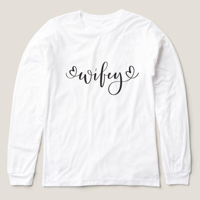 Ehefrau Tri-Blend Shirt (Design Vorderseite)