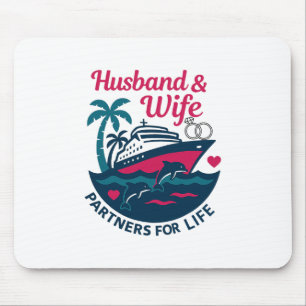 Ehefrau Und Ehemann Paar Passende Kreuzfahrt Mousepad